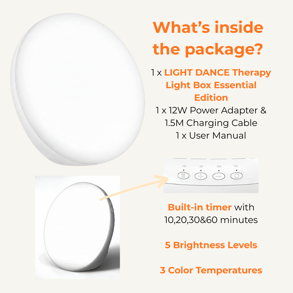 Light dance essential therapy light box description