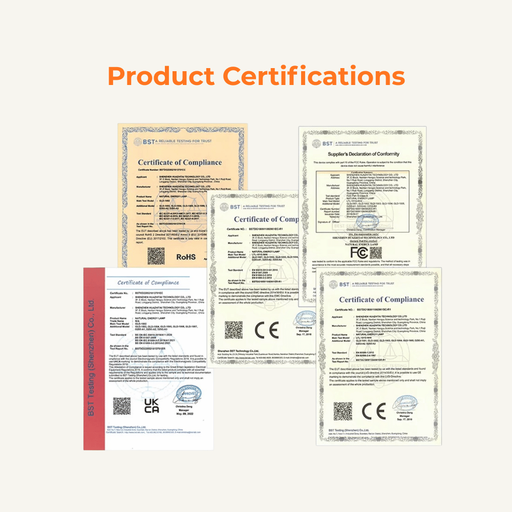 Product Certifications